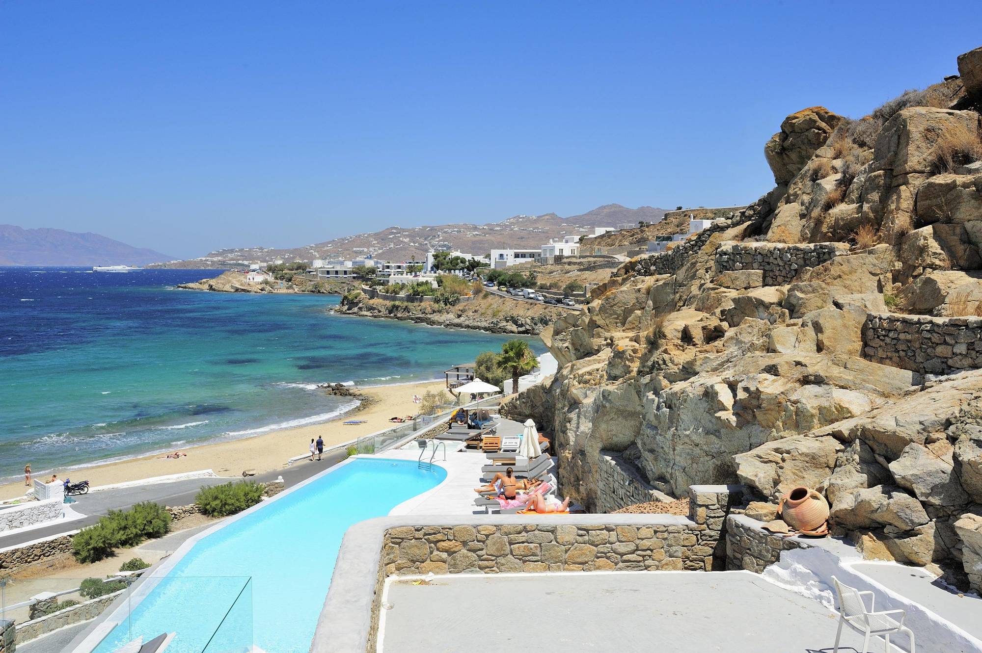 Mykonos Beach Hotel Mykonos Town Екстериор снимка
